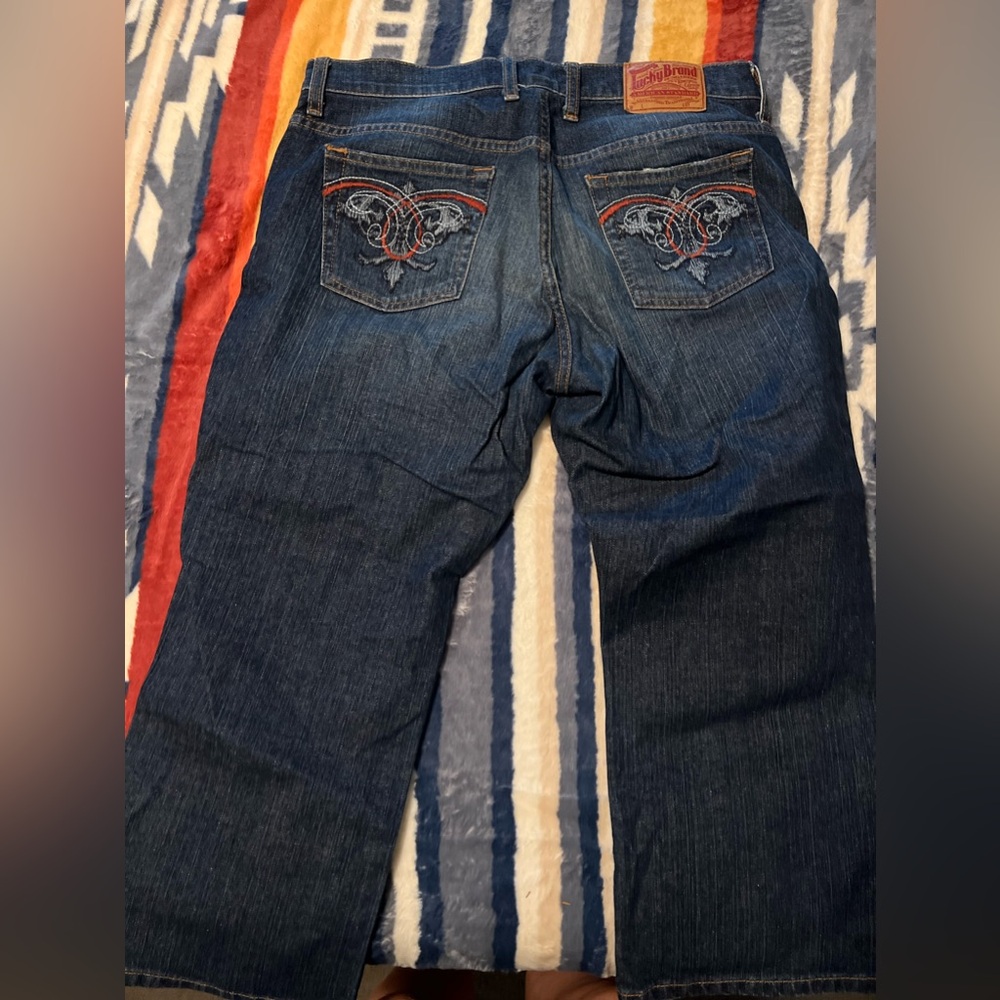 Lucky Brand women’s size 10 flare cropped/capri jeans